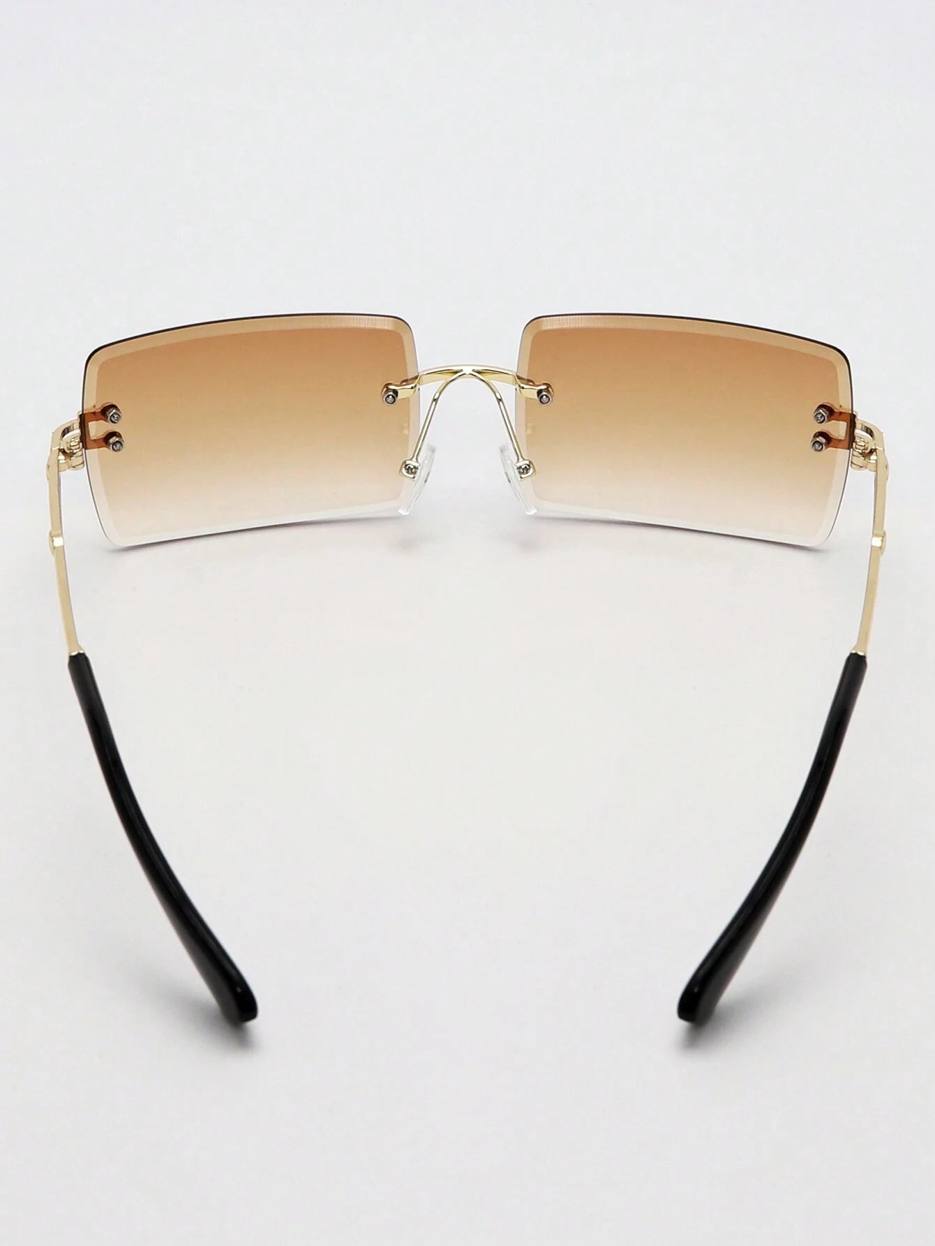 Frameless Square Gradient Fashion Glasses