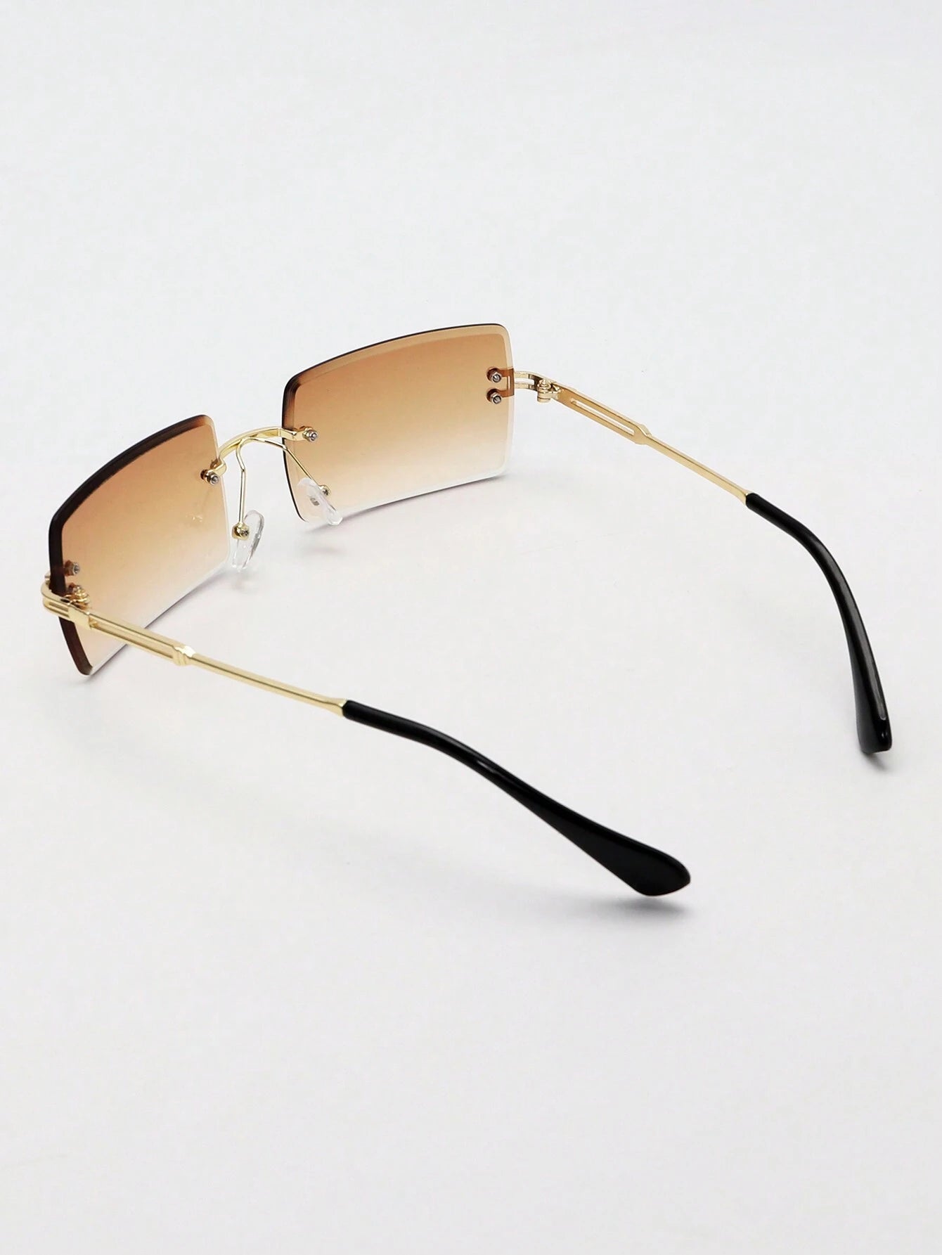 Frameless Square Gradient Fashion Glasses