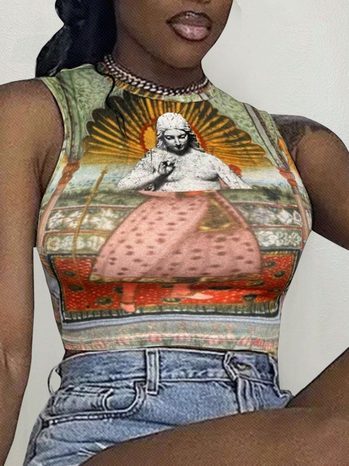 Vibrant Summer Casual Sleeveless Tank Top