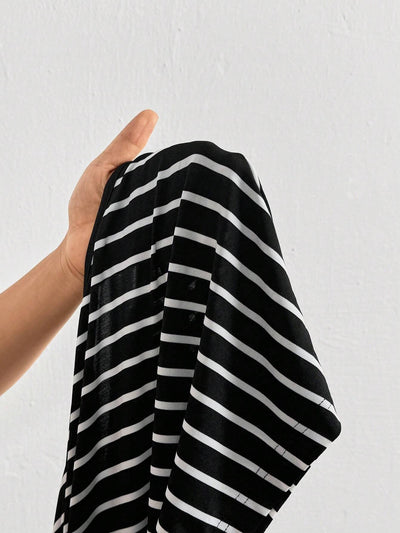 Plus Size Striped Romper for Effortless Summer Style