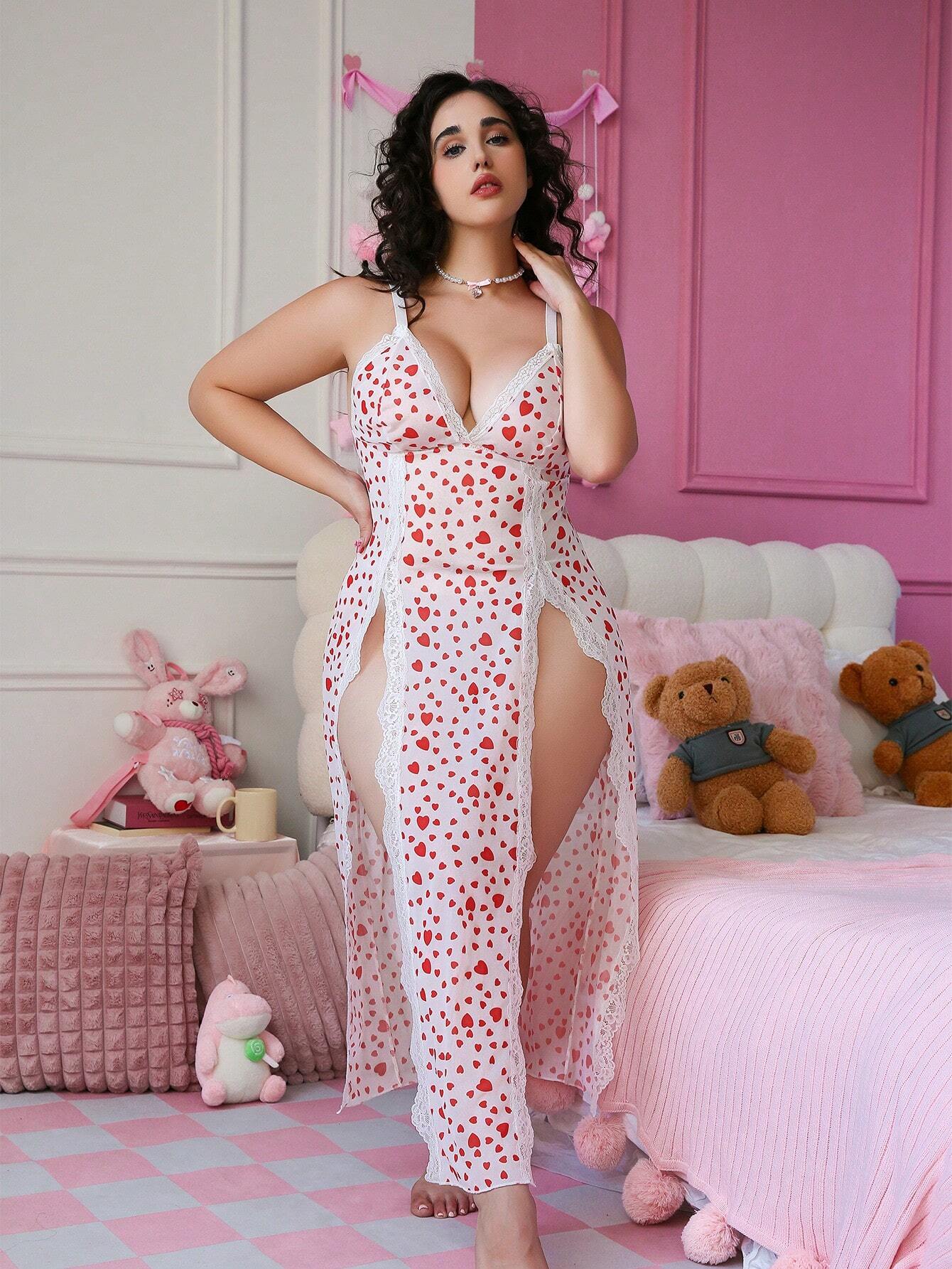 Gorgeous Plus Size Backless Lace Patchwork Dress