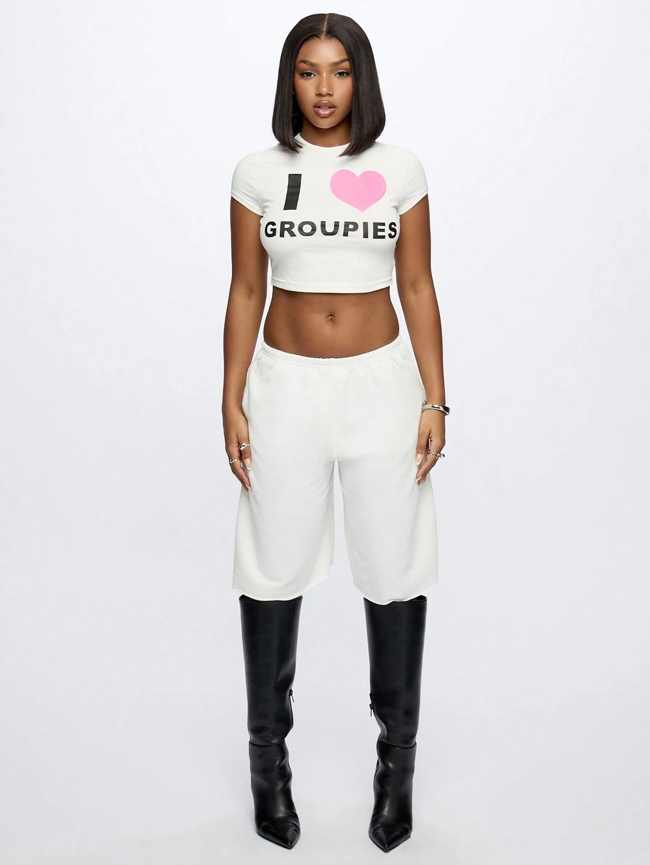 Vibrant Women's Cropped Graphic Baby Tee