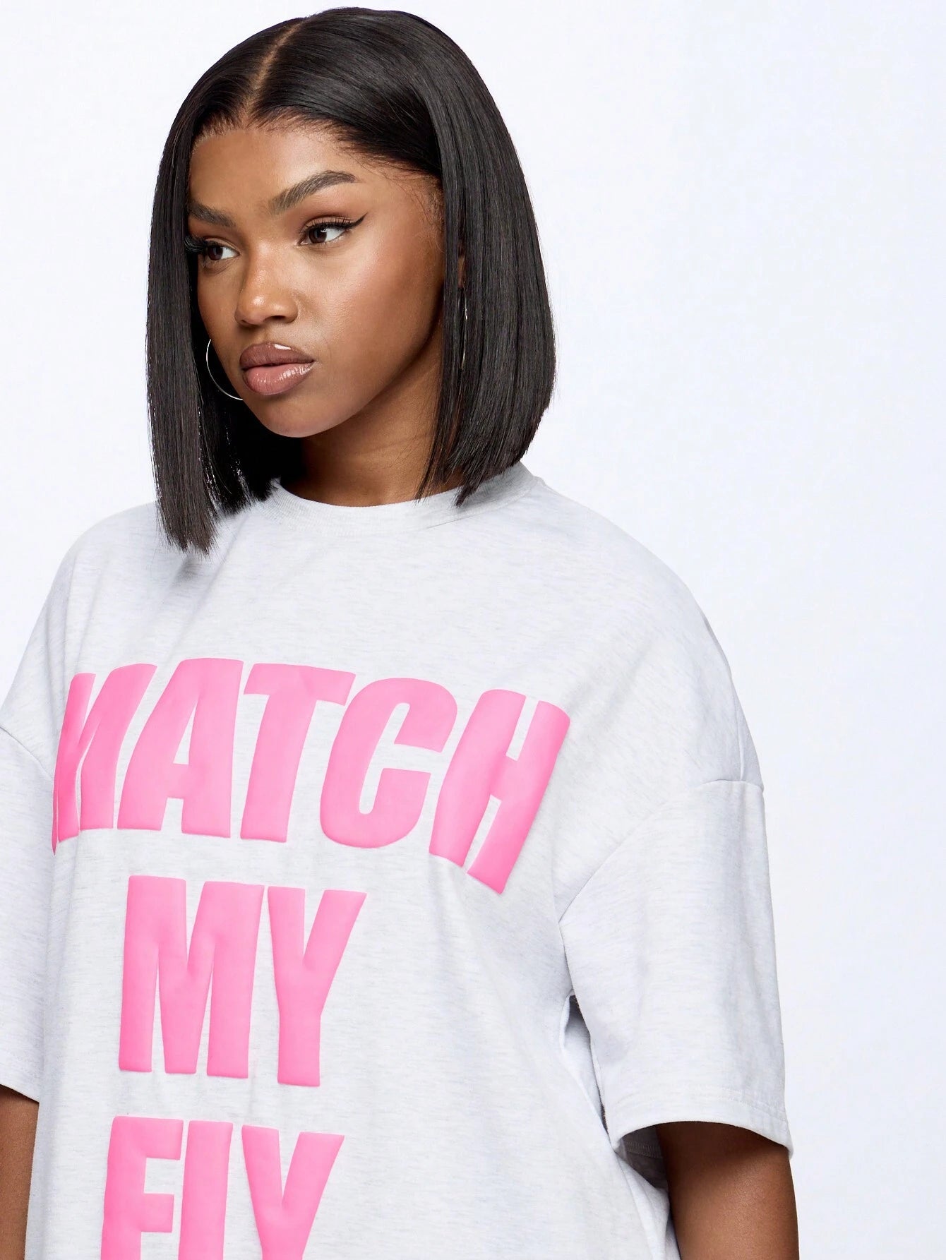 Chic Oversized Graphic Tee for Women