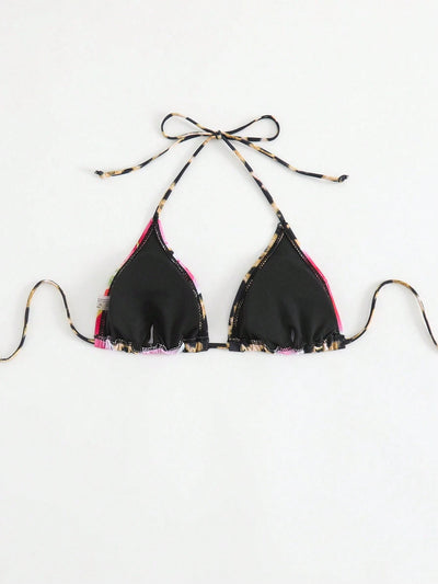 Fierce Leopard Print Bikini Set for Adventurous Women