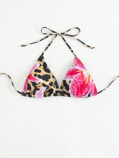 Fierce Leopard Print Bikini Set for Adventurous Women