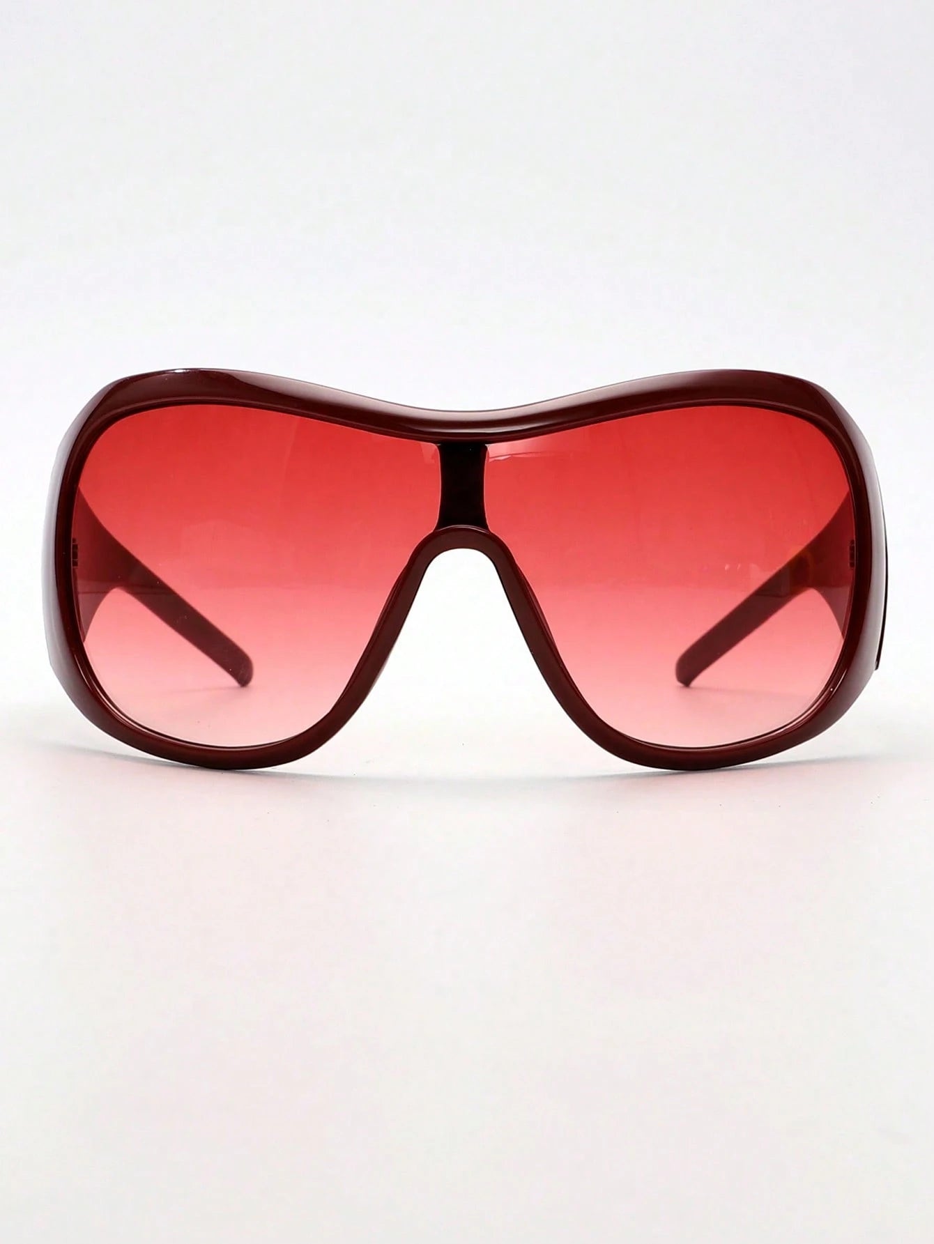 Retro Y2K Large Frame Fashion Glasses - Statement Accessory