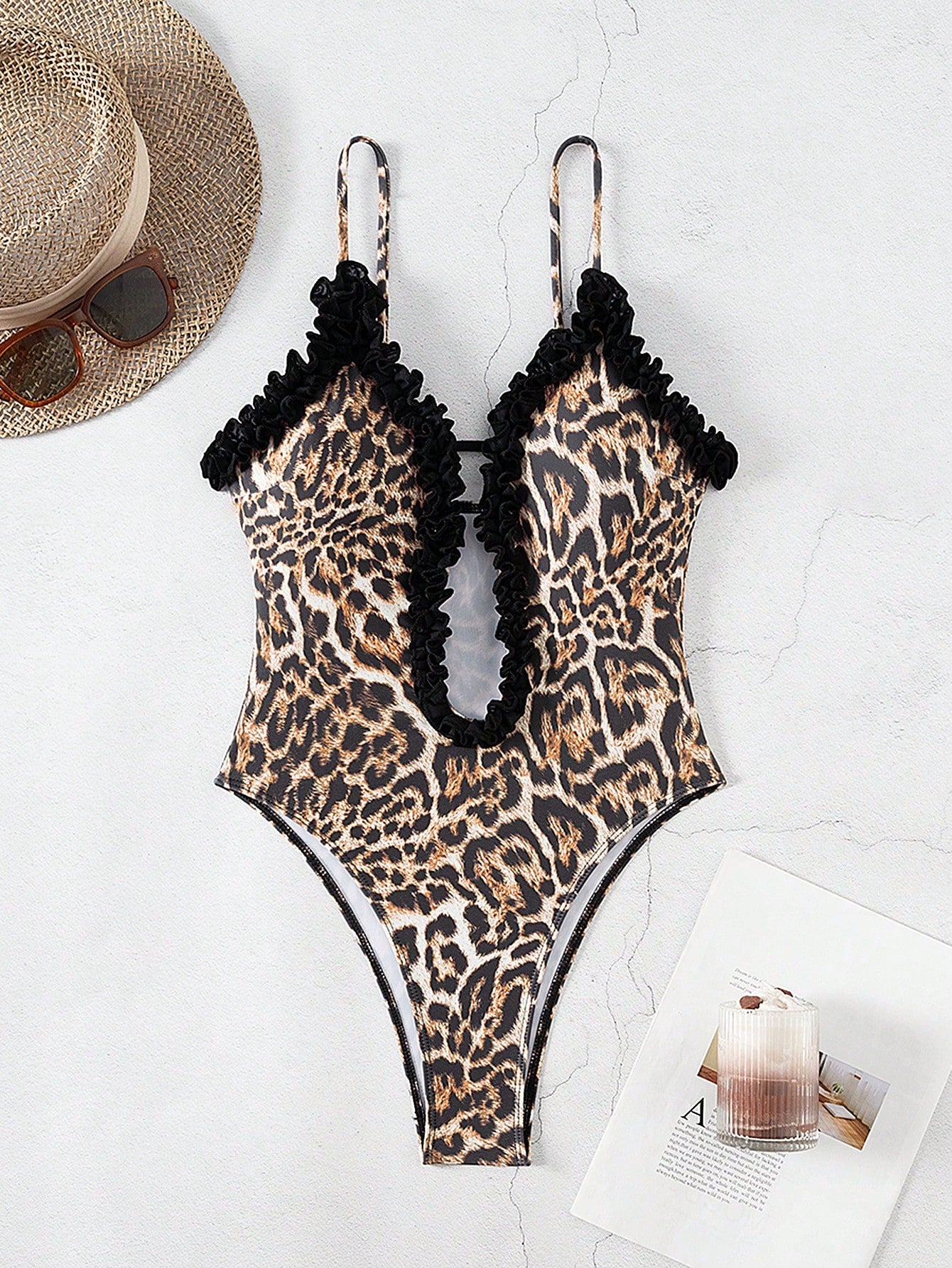 Leopard Print Allure One-Piece Swimsuit