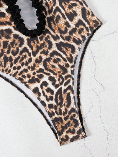 Leopard Print Allure One-Piece Swimsuit