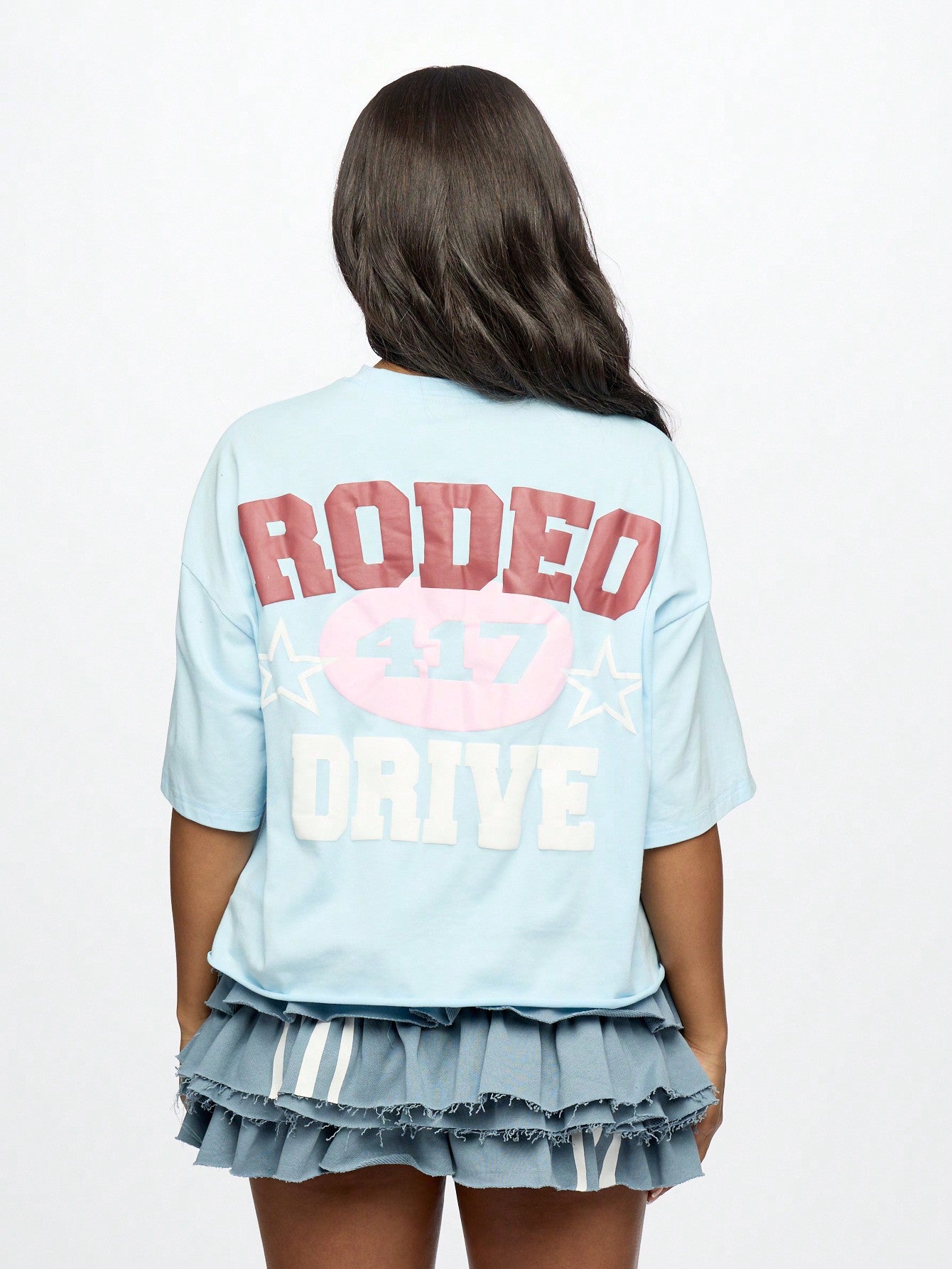 Retro Rodeo Drive Oversized Graphic Tee