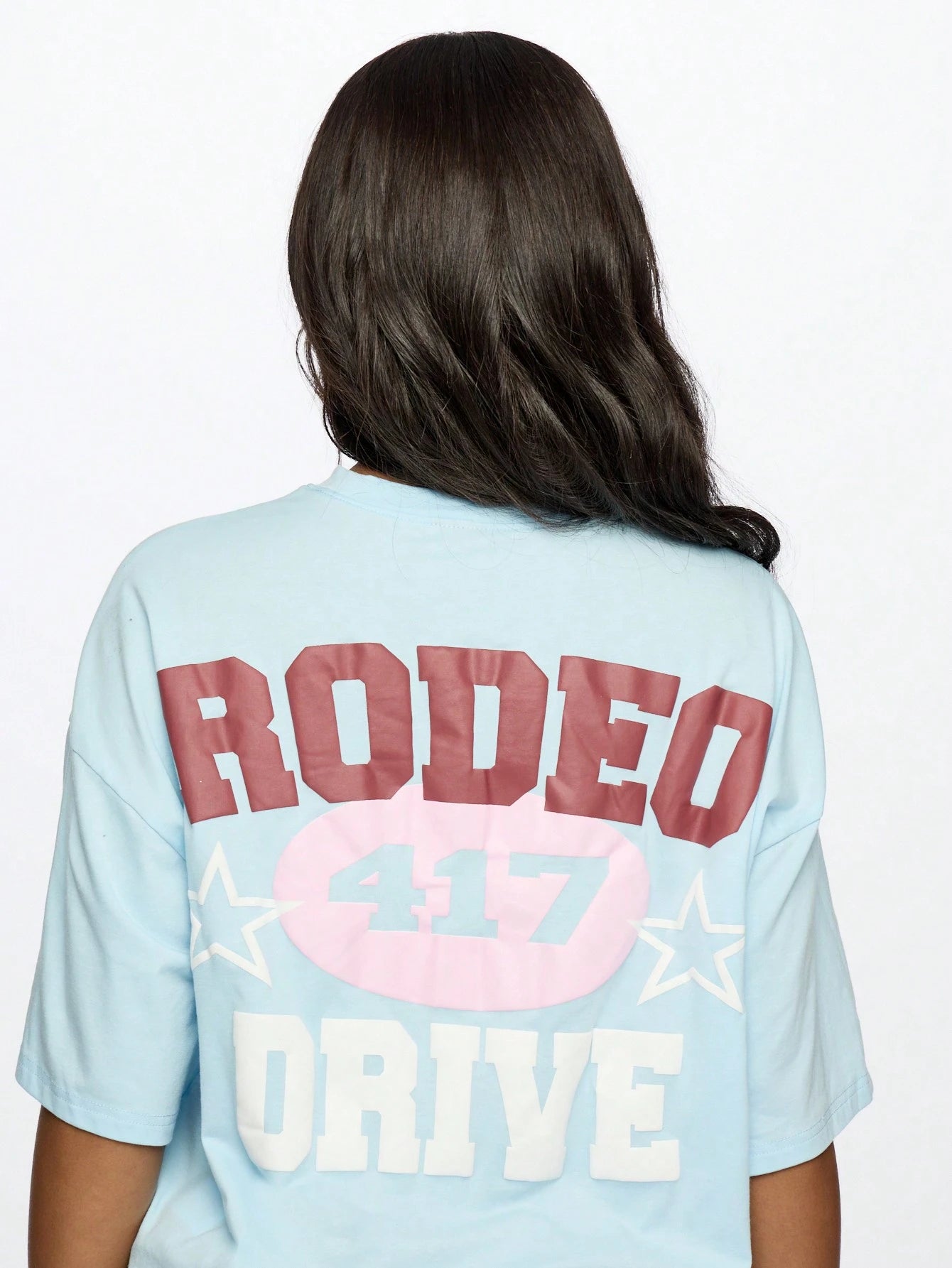 Retro Rodeo Drive Oversized Graphic Tee