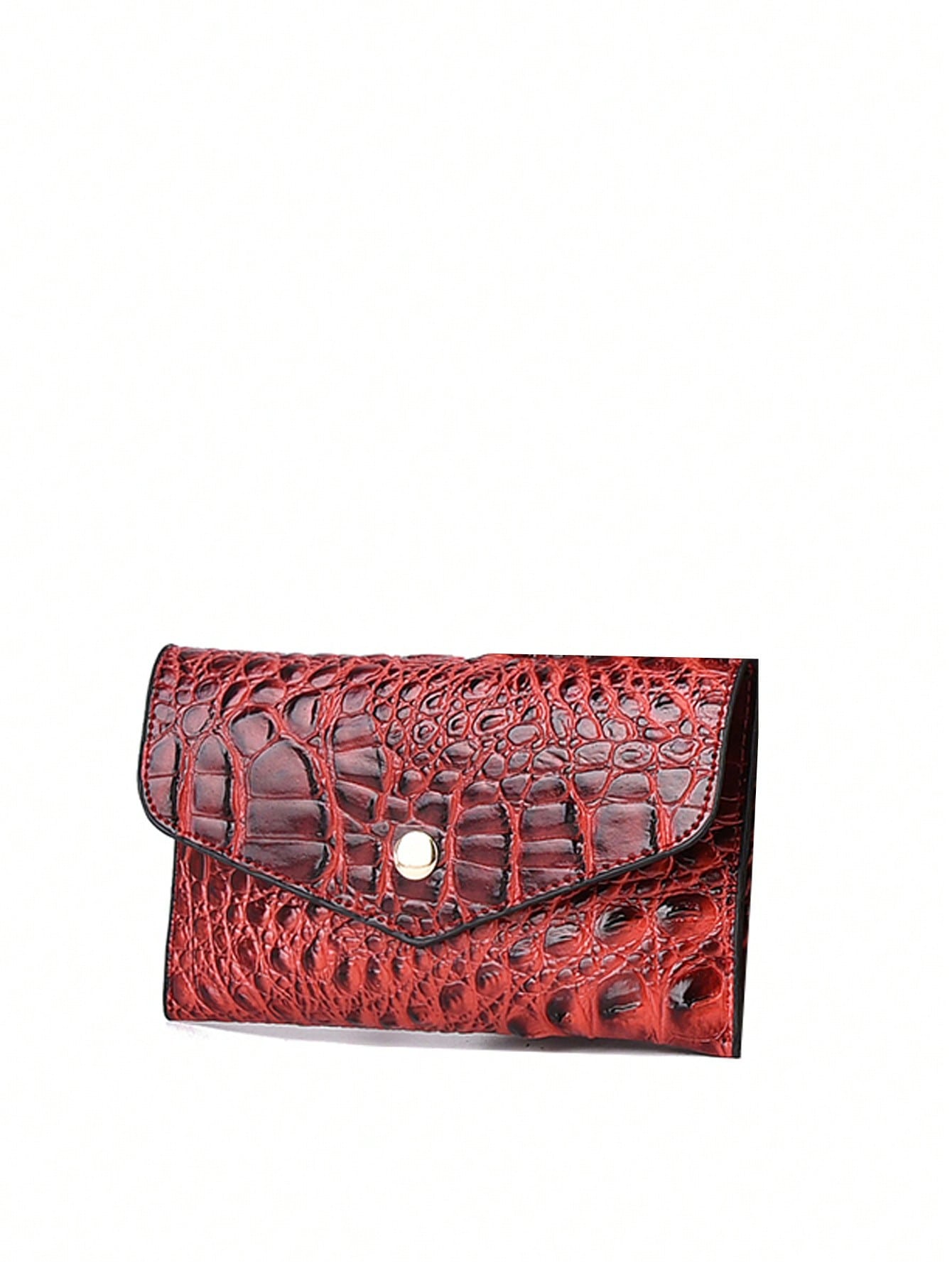 Luxurious Crocodile Embossed Handbag Set