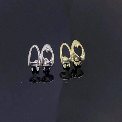Hollow Gold Dual Teeth Festival Jewelry