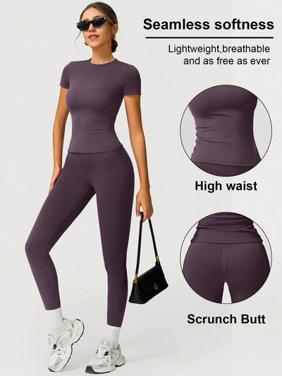 2pcs Women's Moisture-Wicking Set