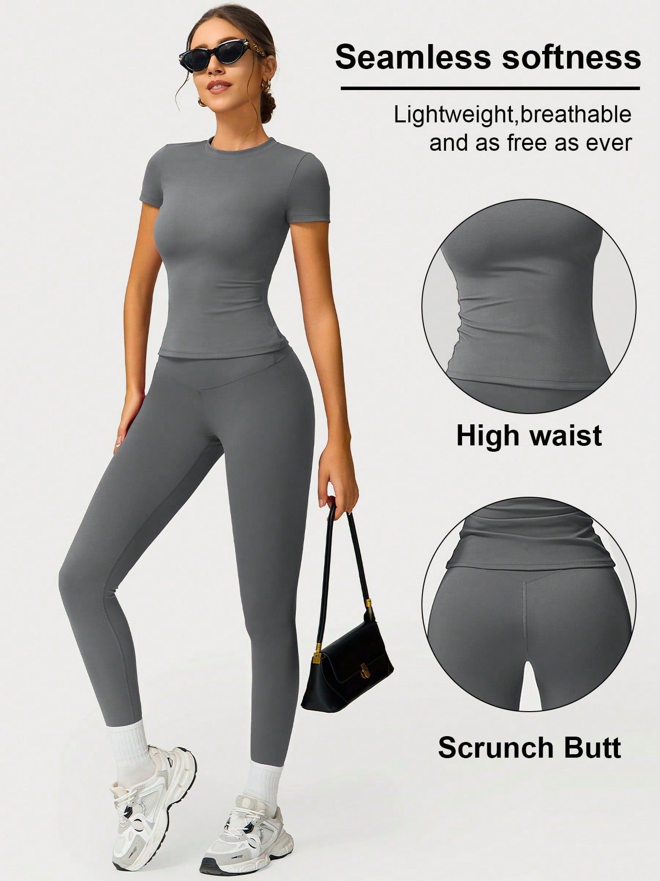 2pcs Women's Moisture-Wicking Set