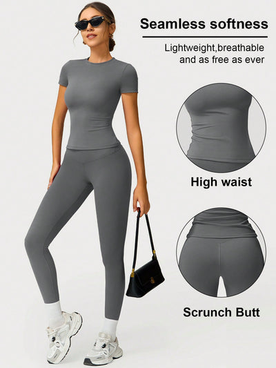 2pcs Women's Moisture-Wicking Set