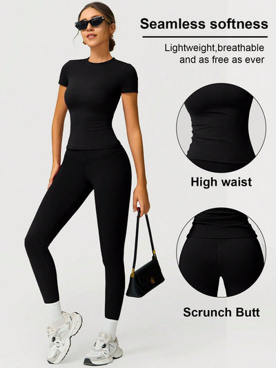 2pcs Women's Moisture-Wicking Set