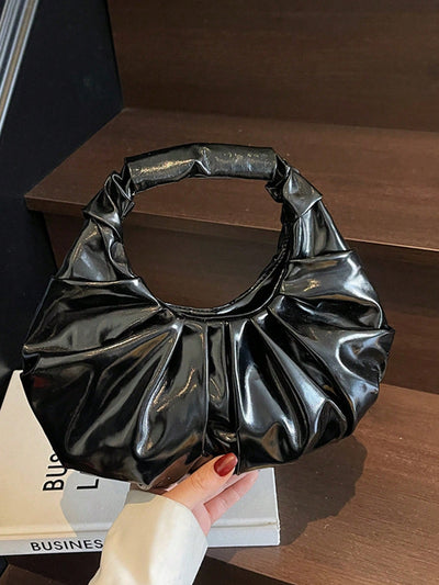 Elegant Pleated Tote Bag - Stylish and Functional Handbag