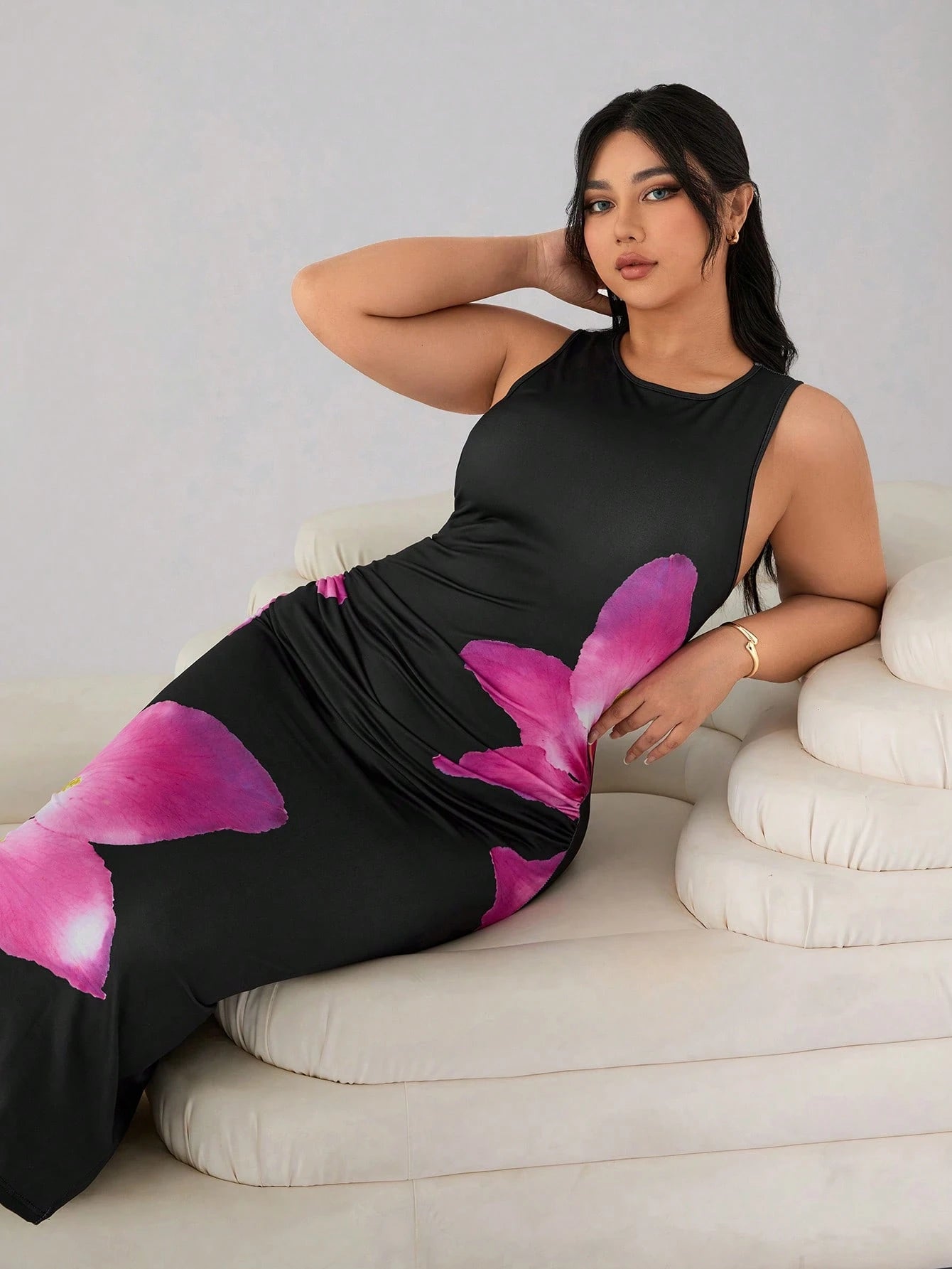Chic Plus Size Long Beach Dress for Effortless Elegance