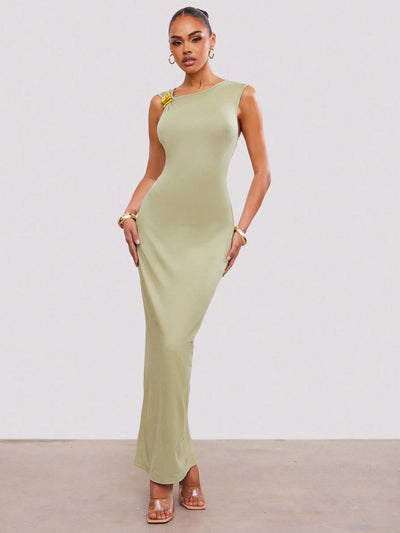 Elegant Backless Maxi Dress - Your Summer Statement