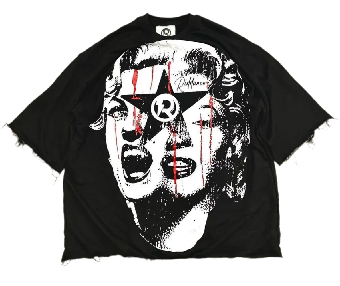 Unisex Y2K Oversized Graphic Tees - Streetwear Essentials.