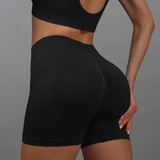 High Waist Butt Lifting Yoga Shorts.