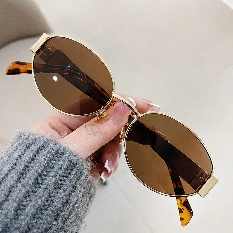 Fashion Oval Sunglasses for Women & Men.