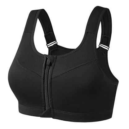 Chic Shock-Absorbing Yoga Fitness Bra.