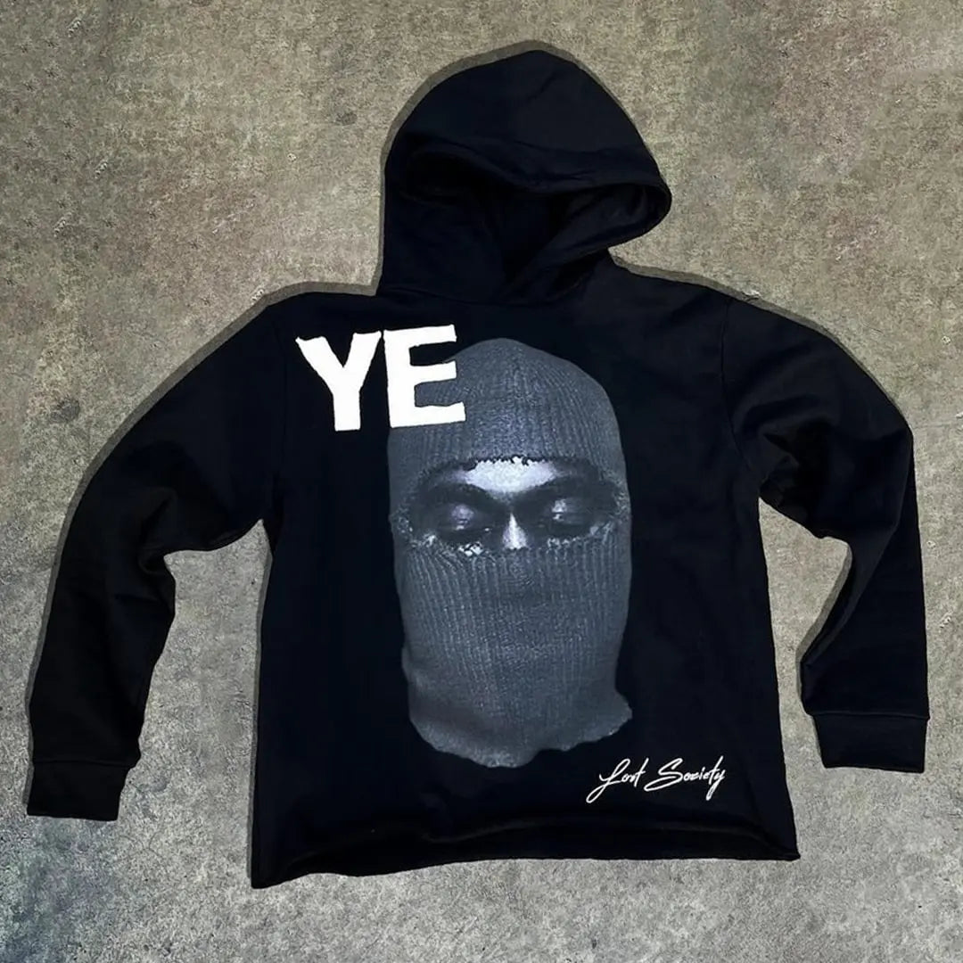 Y2K Oversized Hip Hop Graphic Hoodie - Unisex Streetwear