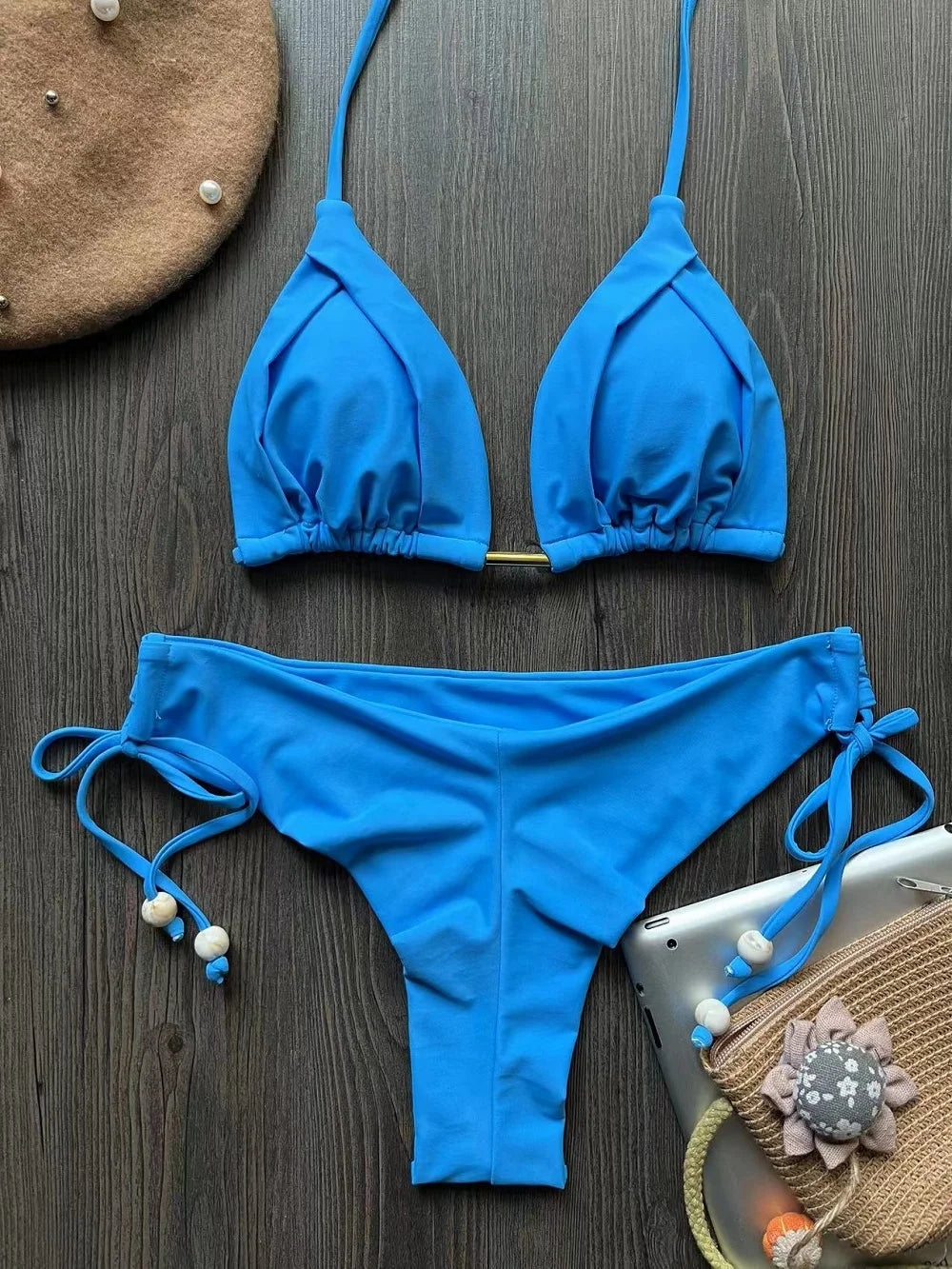 2025 Sexy Triangle Bikini Set for Women.