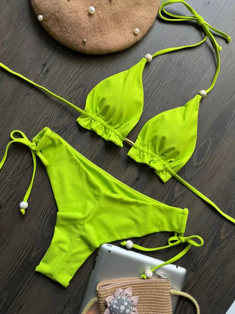 2025 Sexy Triangle Bikini Set for Women.