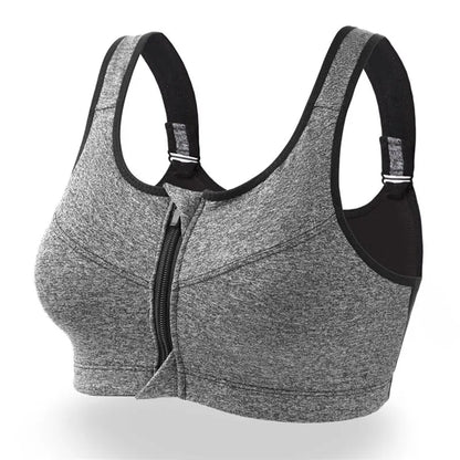 Chic Shock-Absorbing Yoga Fitness Bra.