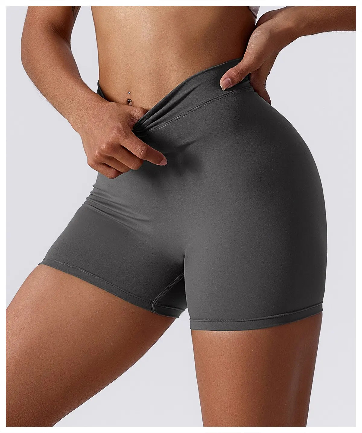 Women's Trendy Stretch Yoga Shorts - Chic & Affordable