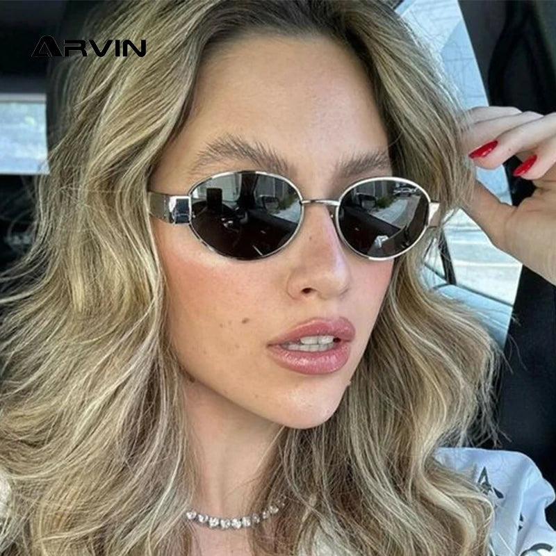 Fashion Oval Sunglasses for Women & Men.