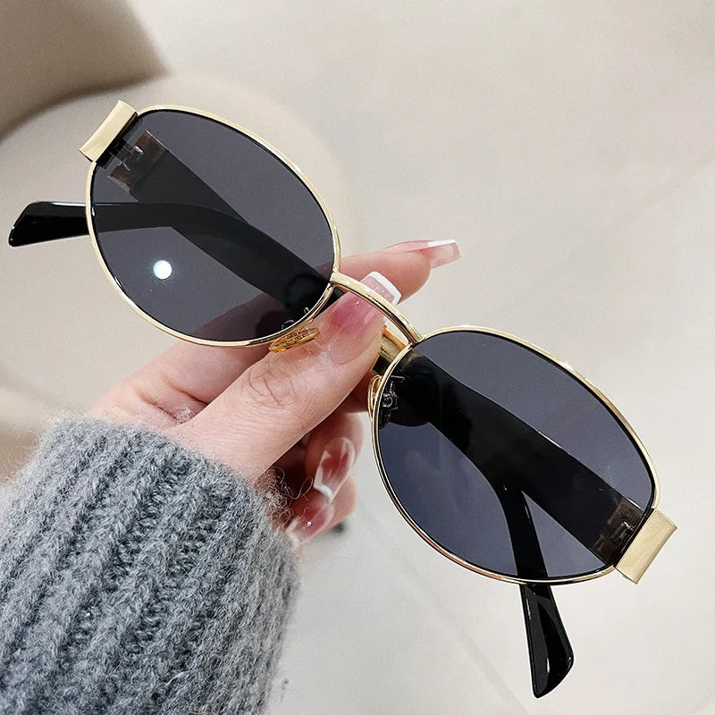 Fashion Oval Sunglasses for Women & Men.