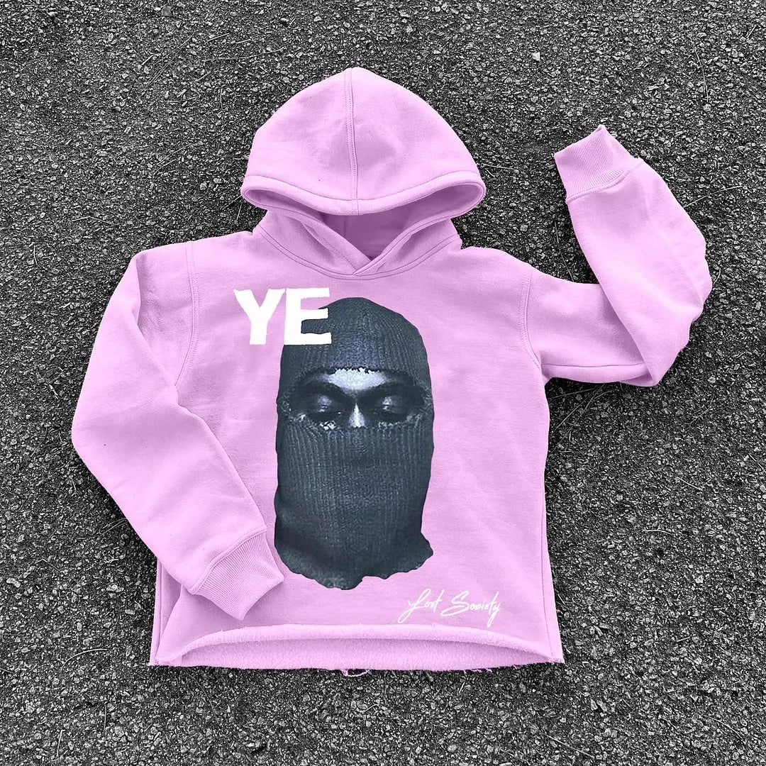 Y2K Oversized Hip Hop Graphic Hoodie - Unisex Streetwear