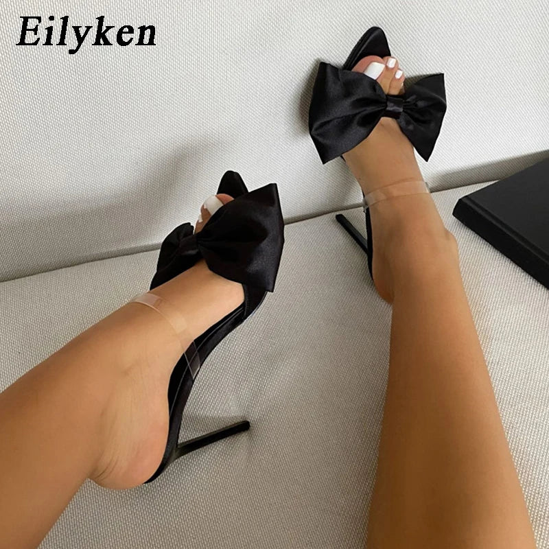 Elegant Butterfly-Knot Heels for Women.