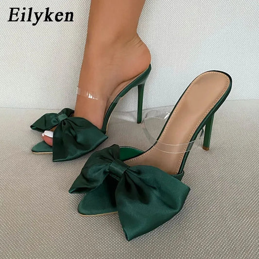 Elegant Butterfly-Knot Heels for Women.