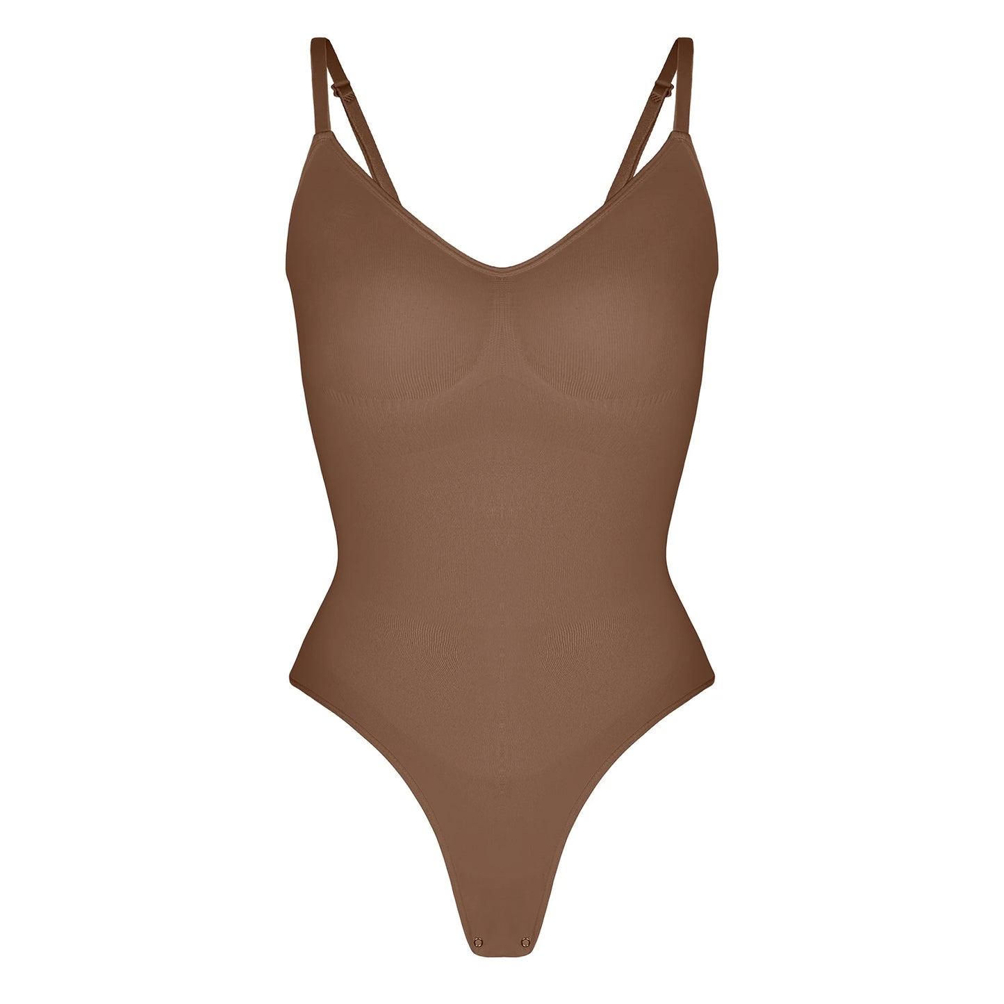 Seamless Thong Shapewear Bodysuit for Women.