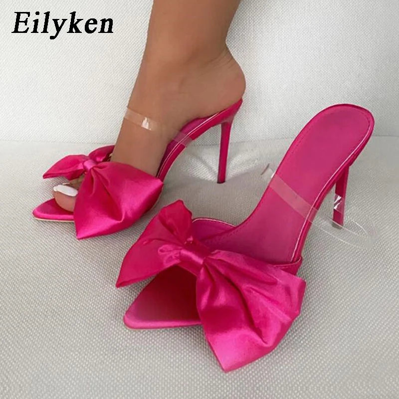 Elegant Butterfly-Knot Heels for Women.