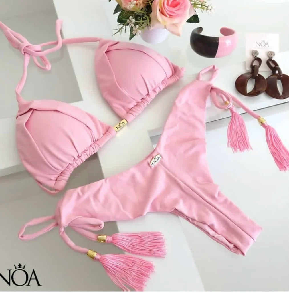 2025 Sexy Triangle Bikini Set for Women.