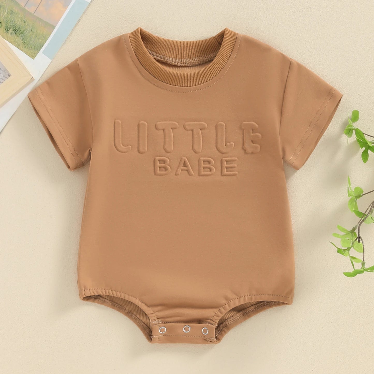 Baby Boys Summer Romper - Stylish Infant Bodysuit