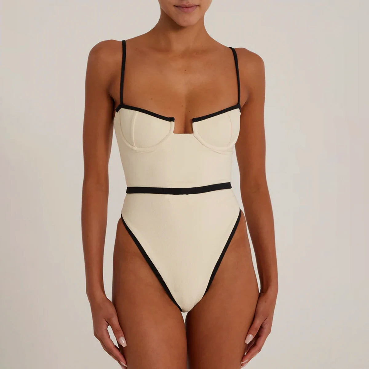 High Waist Monokini Swimsuit for Women.