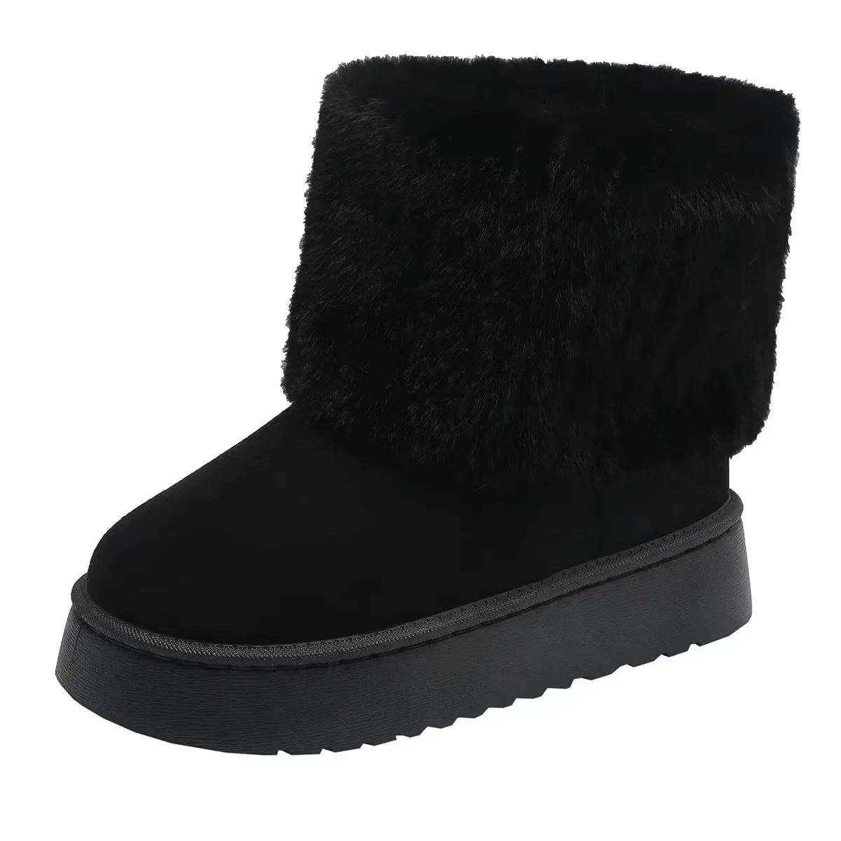 Women's Luxury Warm Velvet Mid-Calf Snow Boots