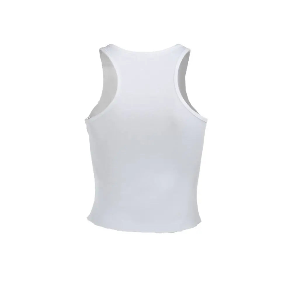 Vintage Y2K Sleeveless Tank Top for Trendy Women.