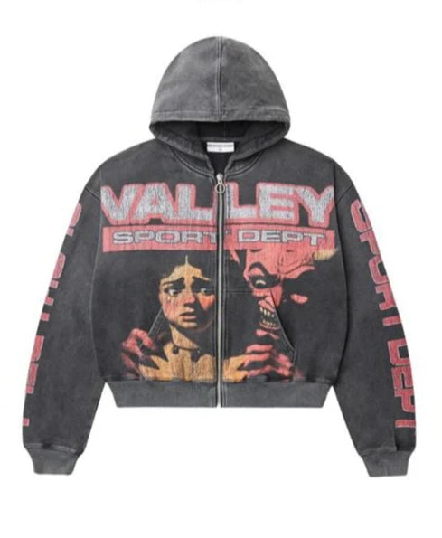 Casual Valley Streetwear Hoodie - Ultra-Soft Cotton Comfort