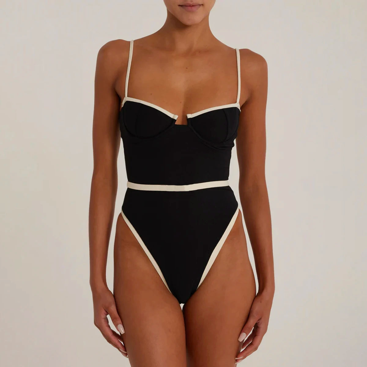 High Waist Monokini Swimsuit for Women.