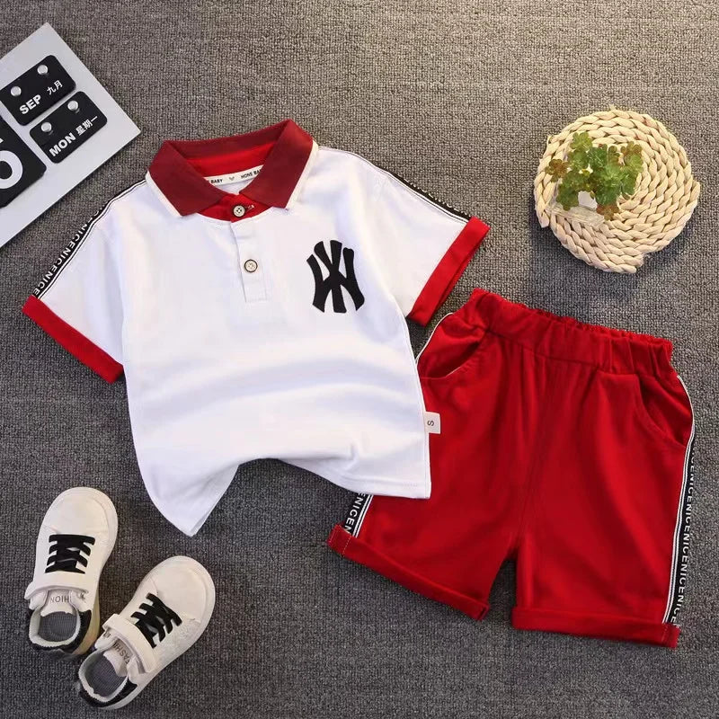 Infant Toddler Summer Sport Outfit 2PC Set