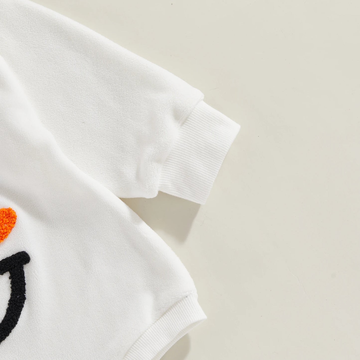 Christmas Snowman Embroidered Baby Bodysuit