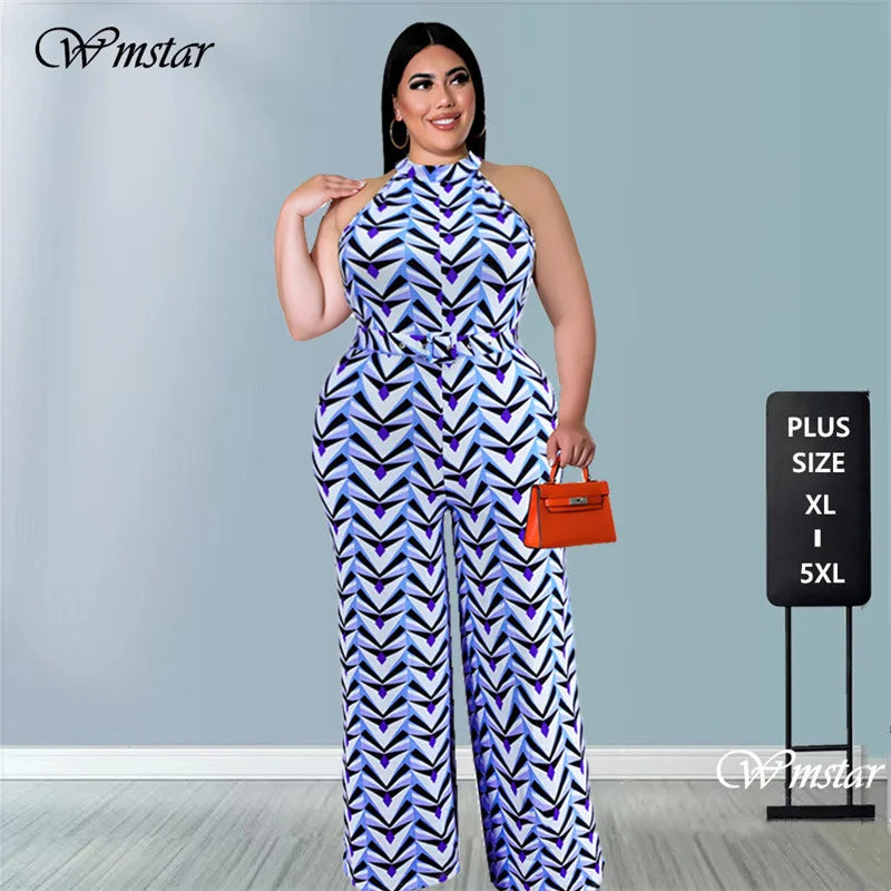 Chic Plus Size Women's Jumpsuit XL-5XL.