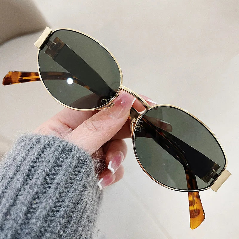 Fashion Oval Sunglasses for Women & Men.